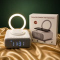Stereo Mini Speaker with Digital Clock