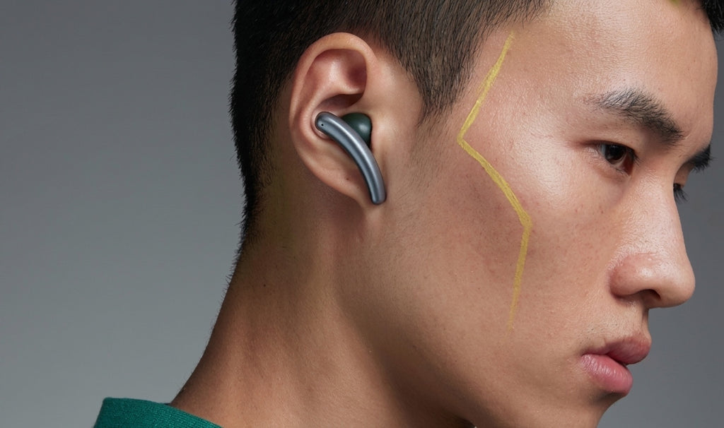 ZOOYO Premium Wireless Earbuds – Silver & Dark Green Edition