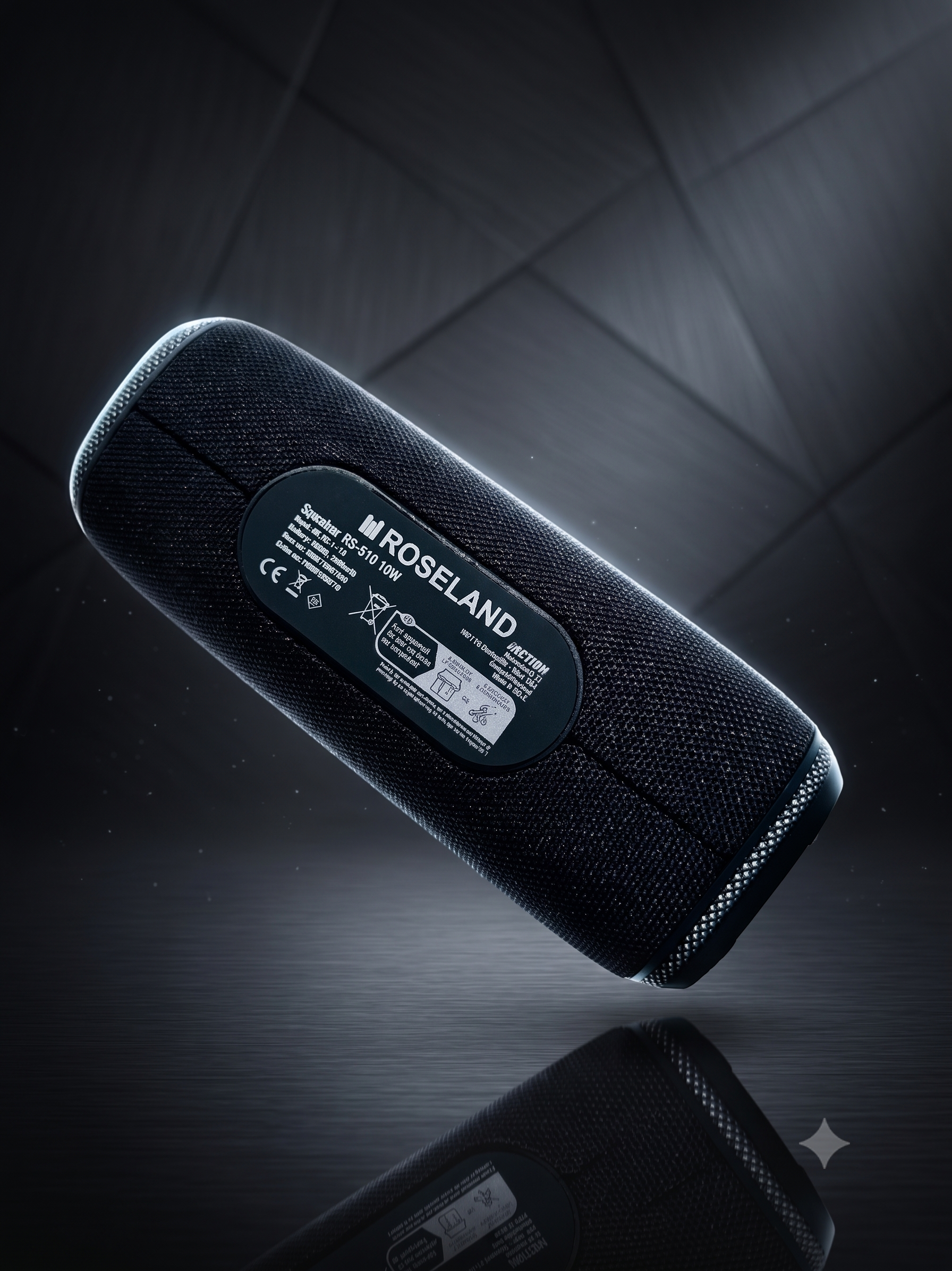 Roseland RS-510 Bluetooth Speaker with Fabric Cord