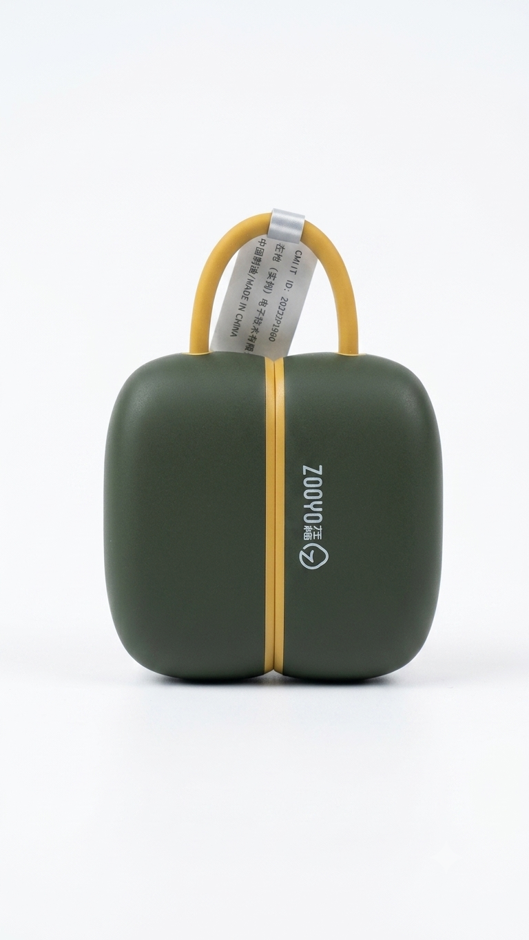 ZOOYO Premium Wireless Earbuds – Silver & Dark Green Edition